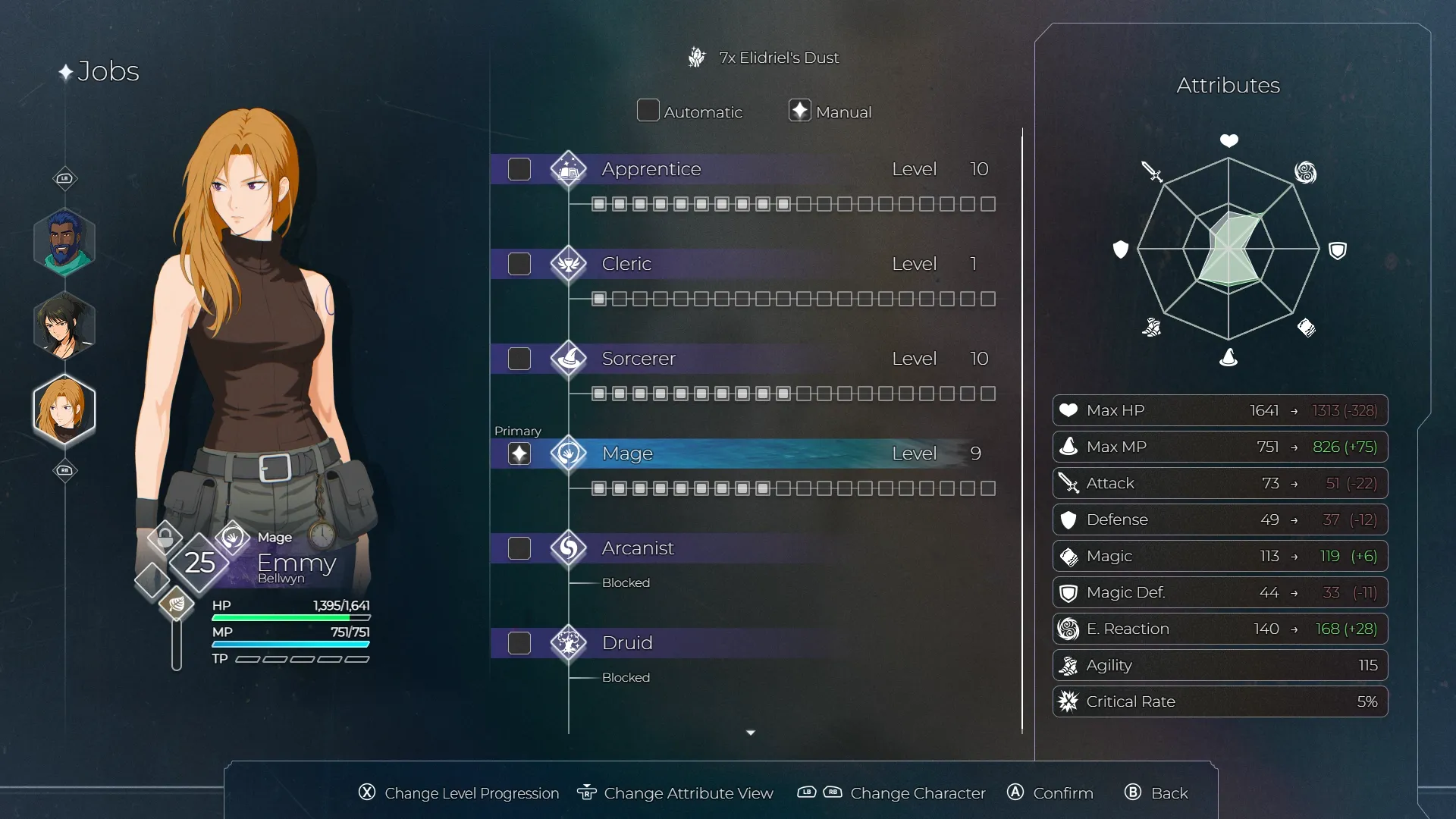 Job System Screenshot 1